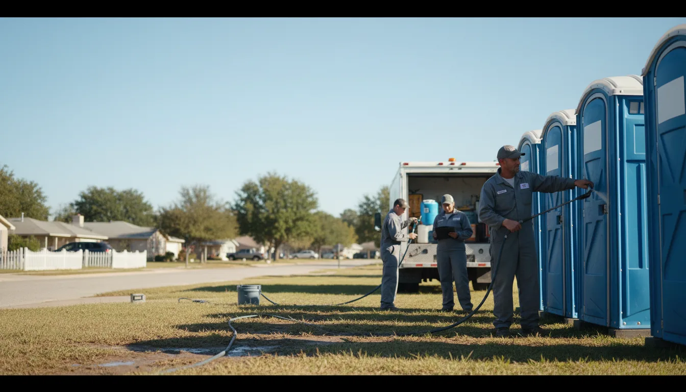 Long-Term Portable Toilet Rental in Toano, VA near me